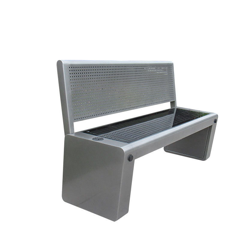 DDK-2010A Solar Smart Bench Lataus WIFI Bluetooth Kaiutin Outdoor Penkki Selkänojalla